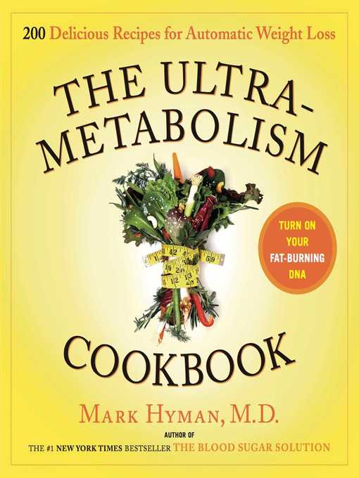 Title details for The UltraMetabolism Cookbook by Mark Hyman - Available